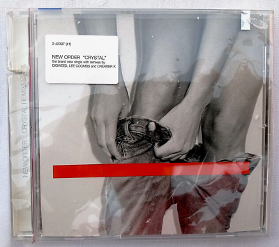 #ad #ad NEW ORDER Crystal Original 2001 US 9 Song Factory Sealed Title Top Strip CD EP $12.99