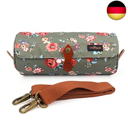 Tourbn Tourbon Fahrradtasche für Lenker, wasserdicht, Blumenmuster, - Bild 1 von 10
