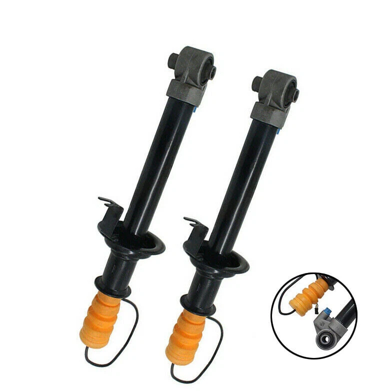 2X Hydraulic Rear Shock Absorber Struts w/EDC For BMW E38 740iL 750iL 1995-2001 - Image 2 of 4