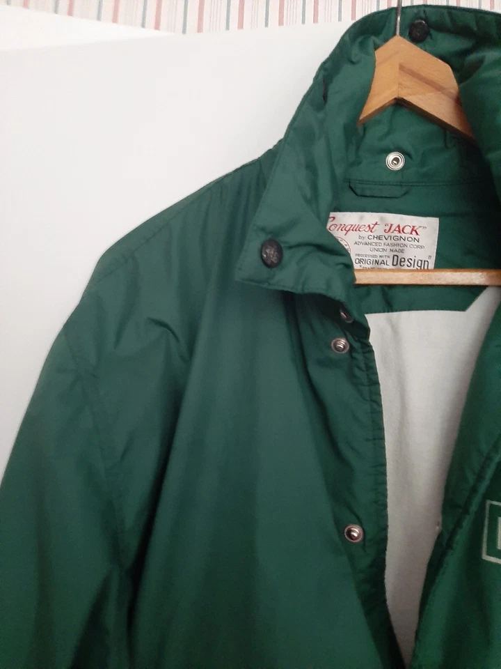 Chevignon WInd u. Regenjacke Herren gefüttert Gr.XL schönes Grün Super! - Bild 4 von 4