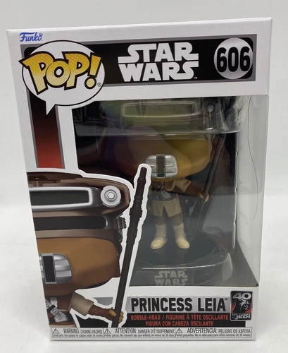 Funko Pop! Star Wars Princess Leia (Boushh) #606 ROTJ 40th