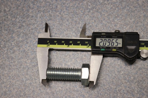 100x Lot Hex Head Cap Steel Bolts Screws 5/8-11 x 1-1/2