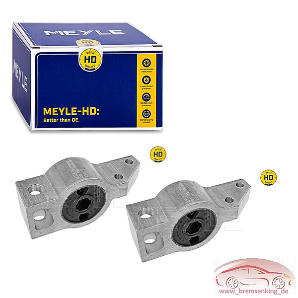Vw Caddy Golf 5 6 Touran Audi A3 8P 2X Meyle Hd Lagerung Lenker Vorne-image