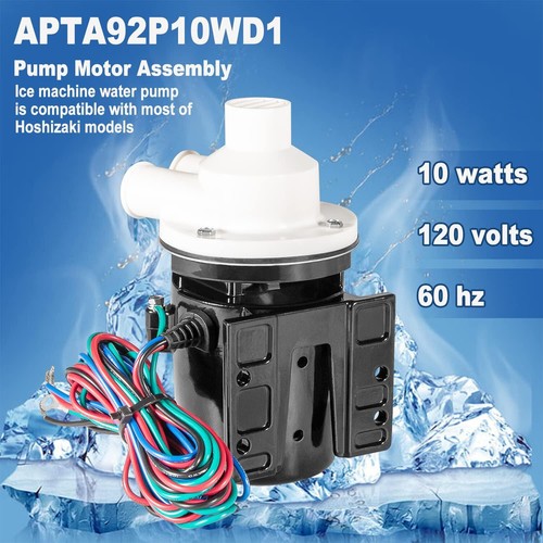 APTA92P10WD1 Water Pump Motor Assembly 120V 10W 0.4Amp For Hoshizaki - Picture 2 of 12