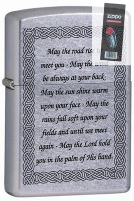 Zippo 207 irish bles Lighter + FLINT PACK