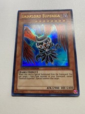 Yugioh Darklord Superbia Limited Edition Ultra Rare LOC2-EN 005 LP