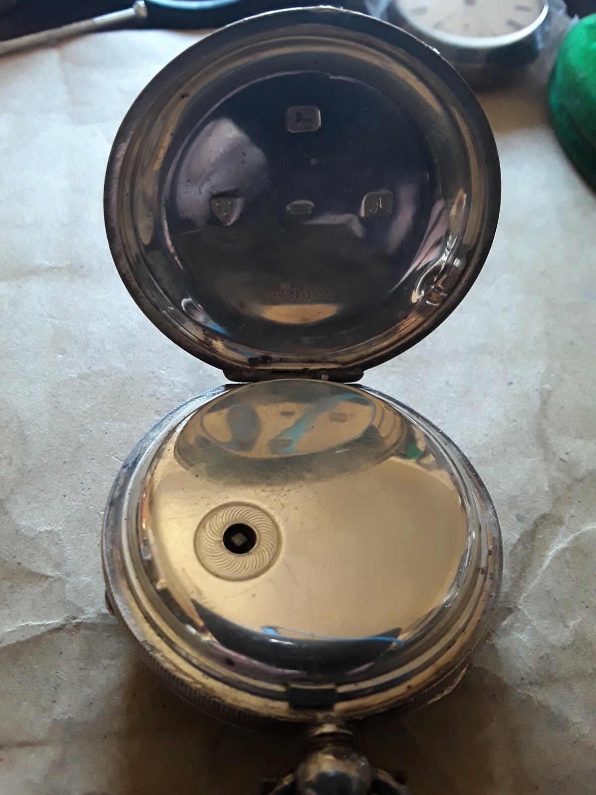 The Express English Lever Solid Silver Pocket Wat… - image 5