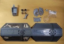 VINTAGE STAR WARS DARTH VADER TIE FIGHTER PARTS KENNER wing cockpit window part