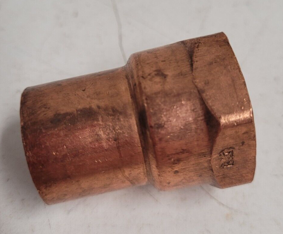 NEW - Mueller 3/4" x 3/4" Copper Female Adapter W61246 Threaded Pipe Fitting