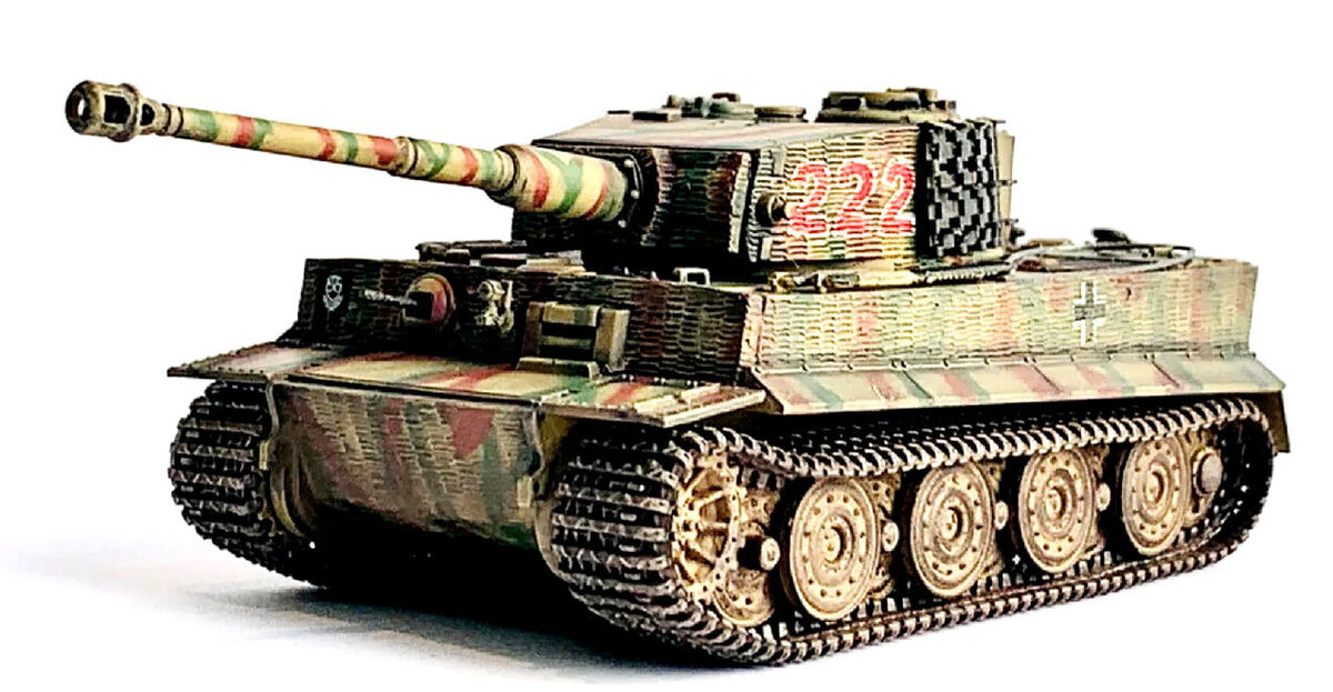 Dragon 1:72 German Tiger I Ausf. E Tank - Michael Wittmann, Dragon 1:72 German Tiger I Ausf. E Tank - Michael Wittmann,