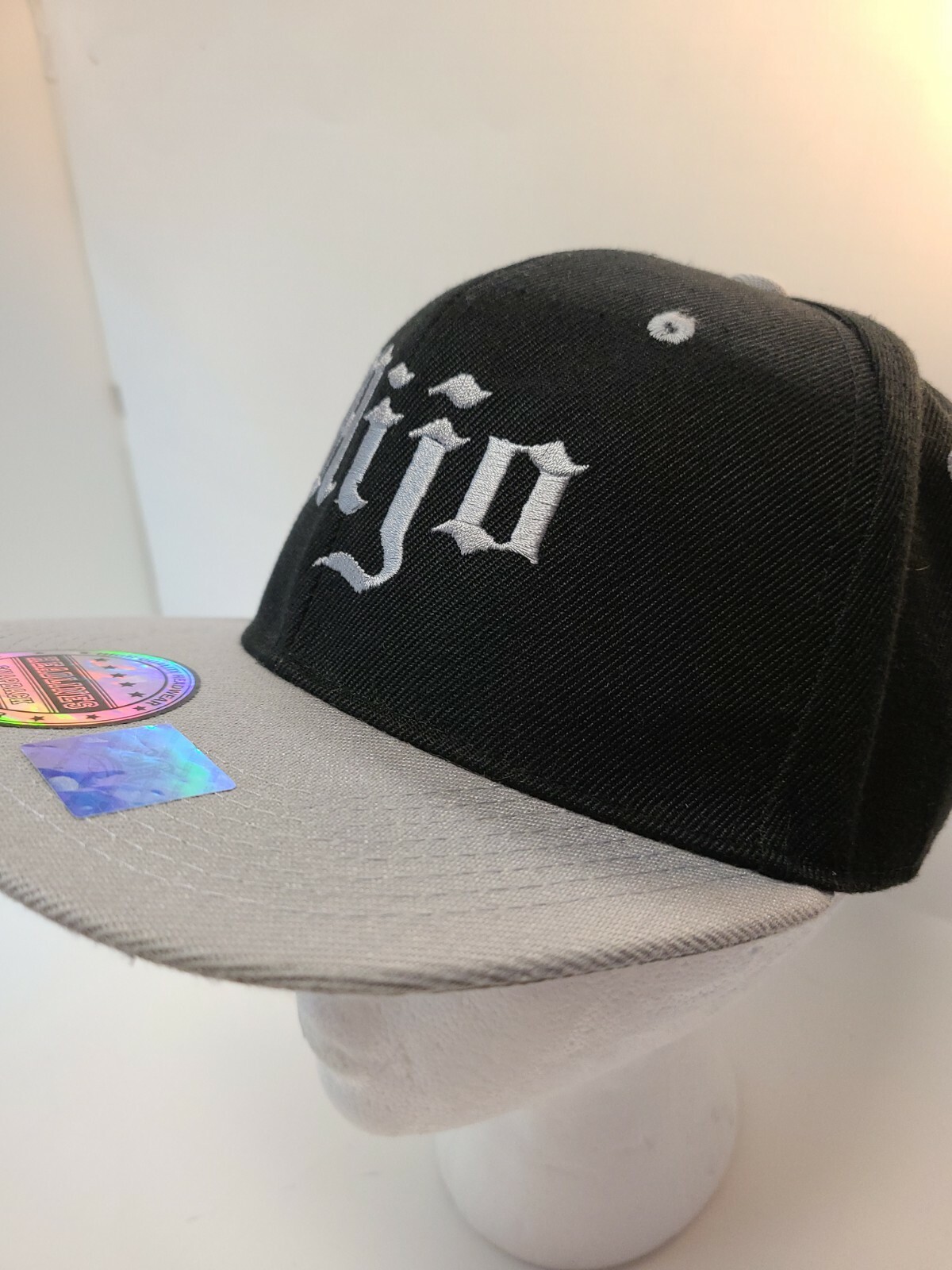 Headlines Snapback Black Gray Adjustable Cap - image 5