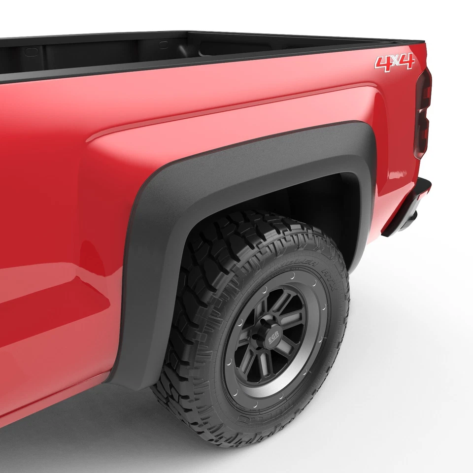 EGR 14-19 Fits Chevy Silverado 1500 2500HD Set Of 4 Non Short Box Fender Flares - Image 2 of 4