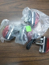 4-Pack Mini Trailer Clearance/Side Marker Light - Submersible - Incandesce-RED