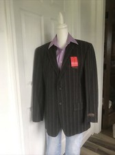 NWT Men  s Prontomoda Elite Luxury Cotton Stretch Blazer/Suit Jacket Sz:40R