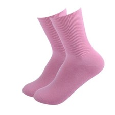 5 Pairs Spring Ladies Solid Cotton Warm and Comfortable Stockings