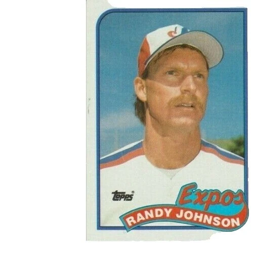 Topps Randy Johnson Baseball Sports Trading Cards & Accessories