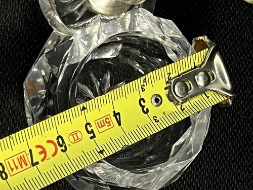 BACCARAT Ancien SALERON double En CRISTAL TAILLÉ - Imagen 7 de 8