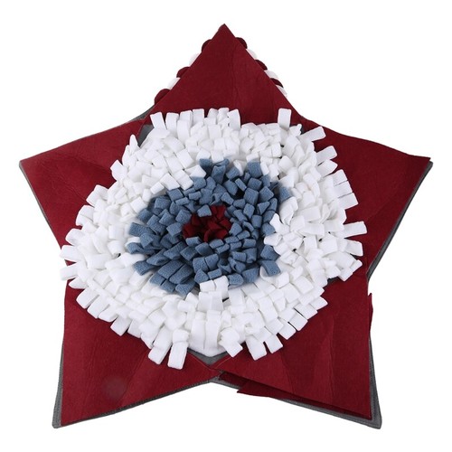 Pet Dog Snuffle Mat Nose Smell Training Blanket Sniffing Pad Slow Feeding Bowl - 第 1/8 張圖片