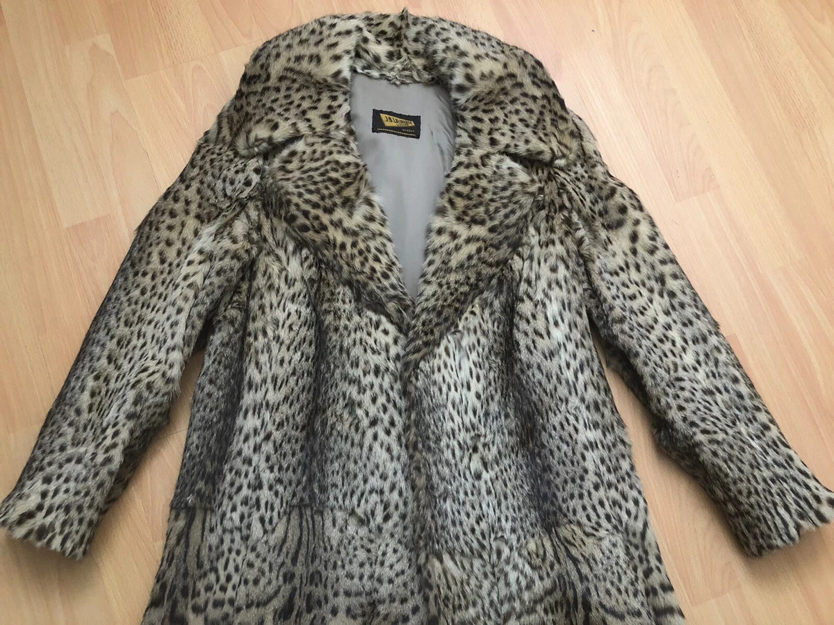 Bobcat fur coat sale