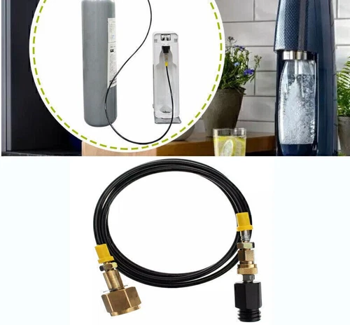 Sodastream Soda Maker Club Externer Schlauch Adapter-Kit für W21.8 CO2 Tank DHL - Bild 11 von 11