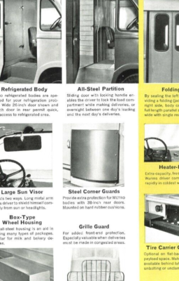 HISTORY OF TRANSPORTATION 外国切手 限定一万五千セット IH International Metro Body Truck Panel Vans Brochure Scarab Body