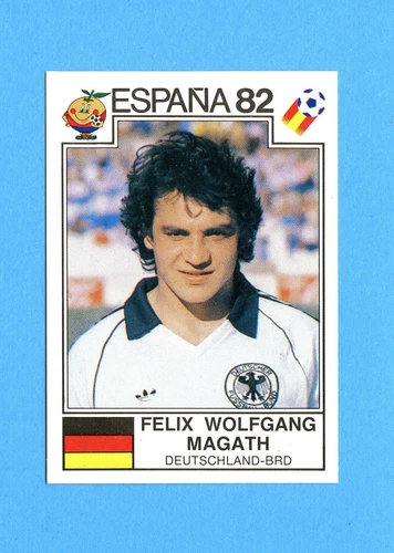 SPAGNA ESPANA '82 -Panini-Figurina-Sticker n. 122 - MAGATH -DEUTSCHLAND-Rec