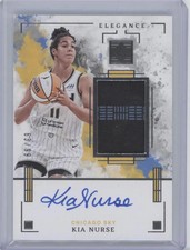 2025 Panini Impeccable Elegance Kia Nurse #EJA-KN /99 Auto Patch