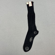 Vtg 40s NOS Rayon Mercerized Cotton Socks Pair Mens Shoe 8.5 Dress Hose