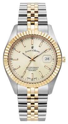 Jacques Du Manoir Inspiration Business (40 Mm) Champagnerfarbenes JWN01704 Uhr