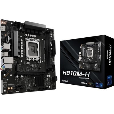 ASRock H810M-H, Mainboard, Sockel 1851