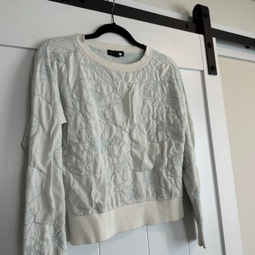 Maglione jacquard floreale CLUB MONACO taglia XS - Foto 4 di 7