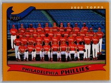 2002 Topps #662 Philadelphia Phillies Base Team Photo