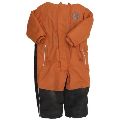 Kuling, Outdoor Overall, Größe: 98, Orange/Schwarz, Polyester #4sc
