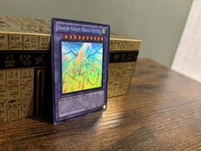 Yu-Gi-Oh! DREV-EN038 Dragon Knight Draco-Equiste (Unlimited) Ultimate Rare, LP