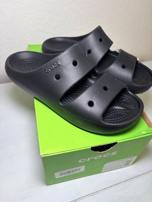 Crocs Classic Sandal V2 Black M3/W5 NEW With Tags And Box