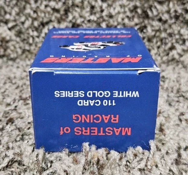 Masters Of Racing Collector Cards 110 Card White Gold Series Set Unopened - Image 3 of 3