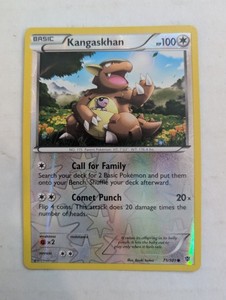 Kangaskhan 71/101 Plasma Blast Reverse Holo