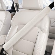 Extra Long Seatbelt Covers Super Soft Furry For Adults Kids Women Men19.5in