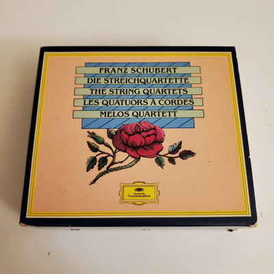 Franz Schubert String Quartets, Melos Quartett (6-CD Box Set] TESTED & WORKING