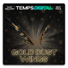 GOLD DUST WINGS | ROBLOX TOY Code Only DELIVERED Via eBay Message