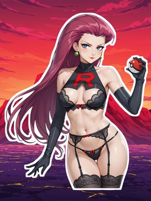 Adult Anime Waifu Pokemon Team Rocket Jessie 6" Vinyl Sticker | eBay Adult Anime Waifu Pokemon Team Rocket Jessie 6" Vinyl Sticker | eBay