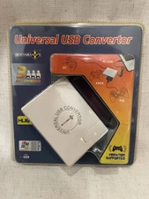 New Sealed GameOn Universal USB Converter Xbox Game Cube PC PS2 Adapter