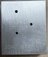 (Qty-2) KMT 60K Pneumatic Valve Body Waterjet Flow Control