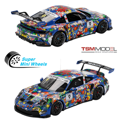 TSM-Model 1:43 Porsche 911 GT3 Cup #9 BINGO RACING Shinji TAKEI