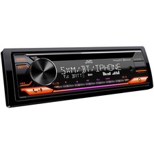 JVC KD-TD91BTS CD Receiver BT Front USB AUX Amazon Alexa SirusXM Ready