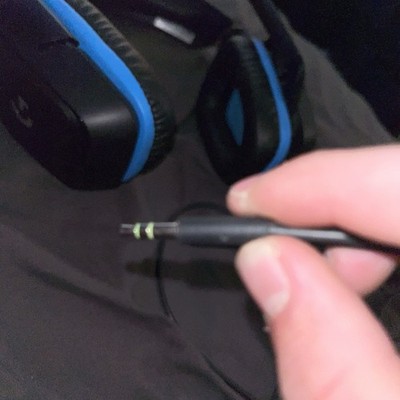 Logitech G432 Over-Ear Wired Gaming Headset Boom Mic 3.5mm/USB Black/Blue