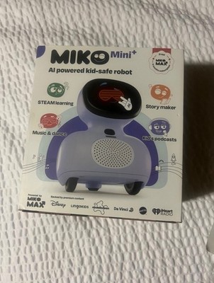 Miko Mini Plus AI Robot Toy STEM Activities for Kids Open Box