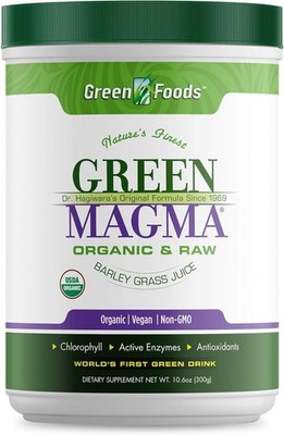 Green Foods - Green Magma - Barley Grass Juice Powder - 10.6 oz.