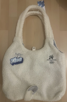 2026 Milano Cortina Olympics Tina Mascot Plush Tote Bag Rare new