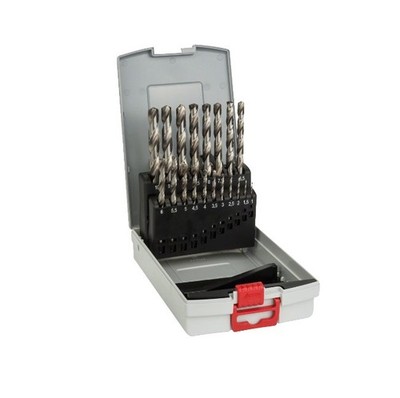 Bosch PRO Metal HSS-G Spiralbohrer Set, 19-tlg.